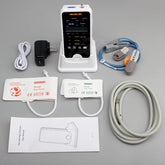 Veterinary monitoring blood pressure monitor handheld non-invasive blood pressure blood oxygen saturation body temperature function